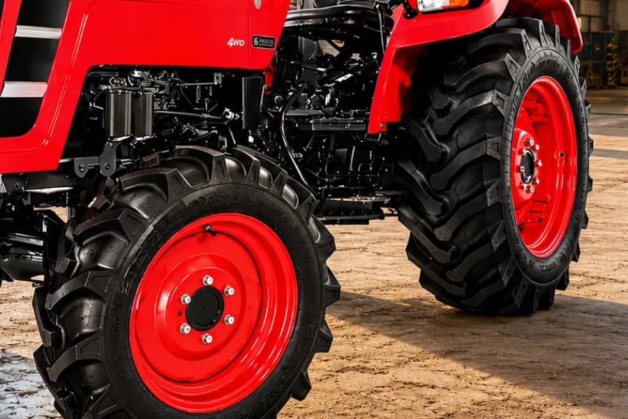 Mahindra 405 Yuvo Tech Plus 4WD Tyres View