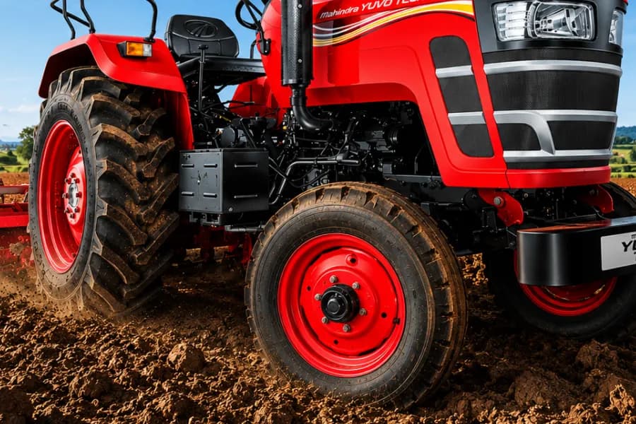 Mahindra 475 Yuvo Tech Plus Wheel View