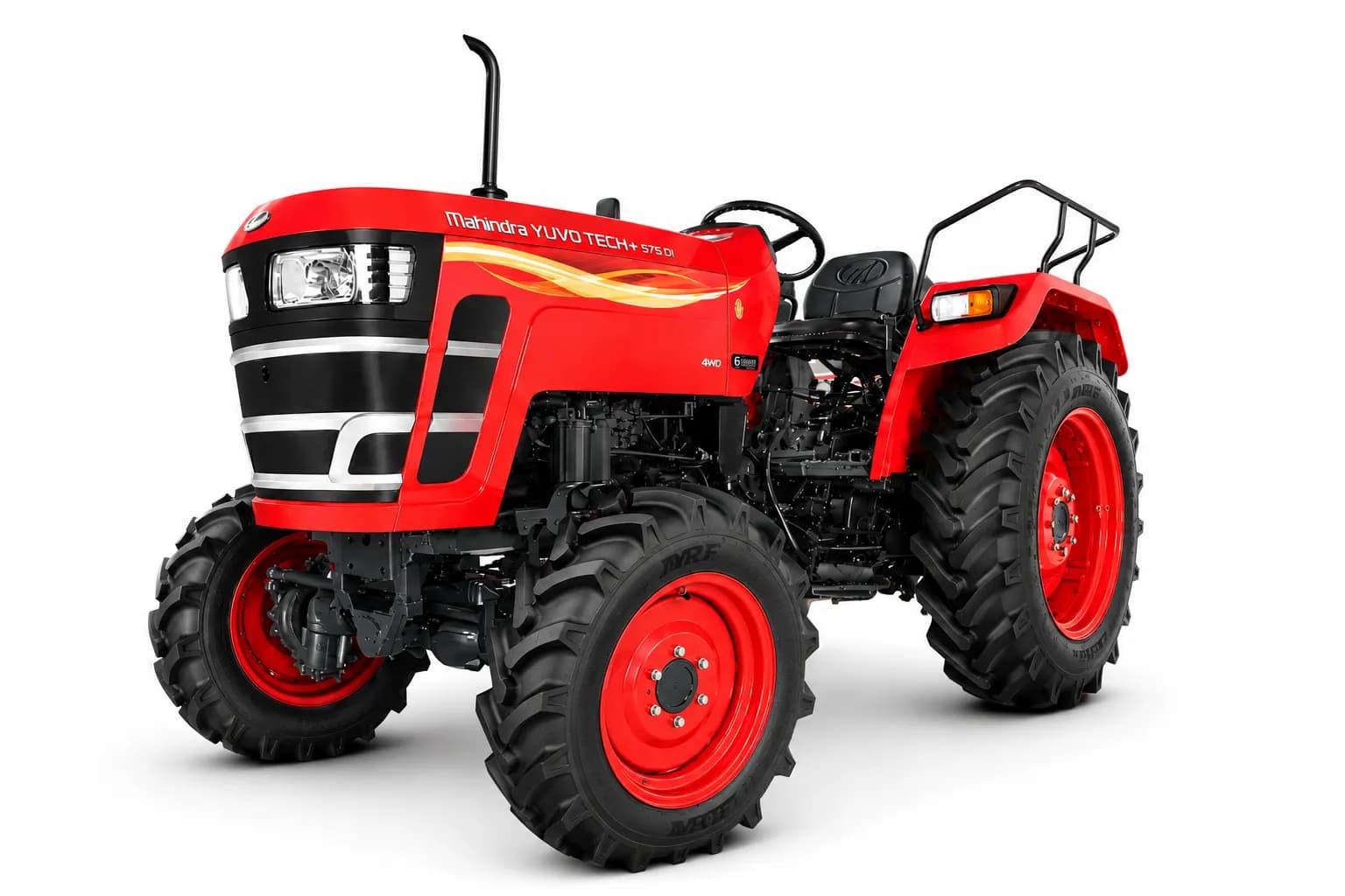 Mahindra Yuvo Tech Plus 405 DI Red 4WD color