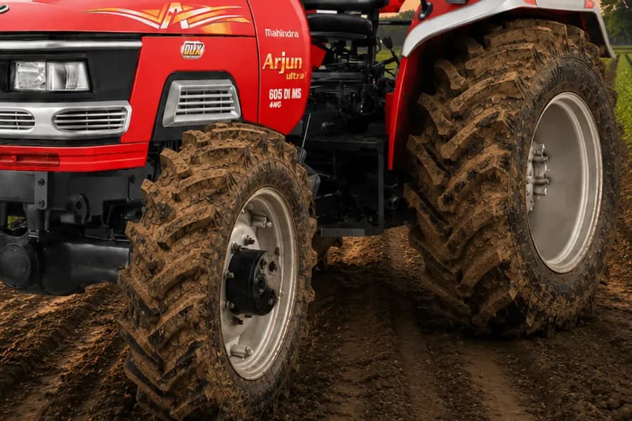 Mahindra Arjun 605 DI MS V1 Wheels View
