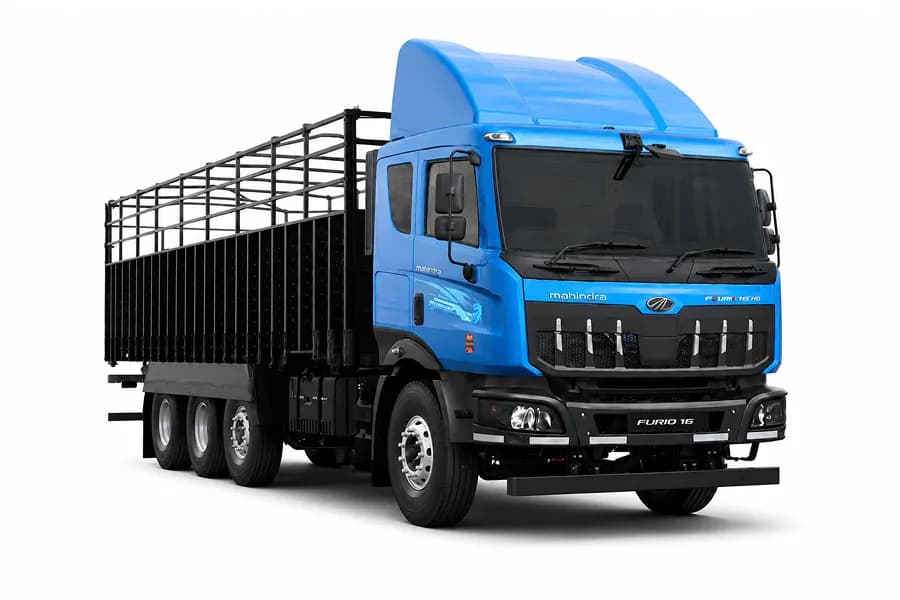 Mahindra Blazo i TRK 35 Lift Axle Blue color