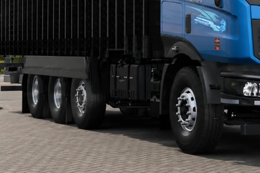 Mahindra Blazo i TRK 35 Lift Axle Wheels View