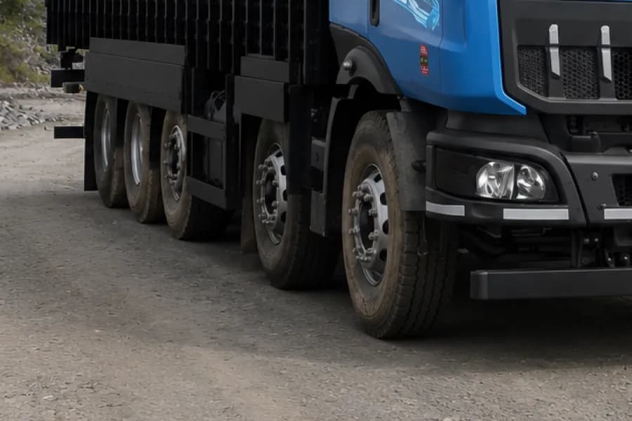Mahindra Blazo i TRK 42 Wheels View