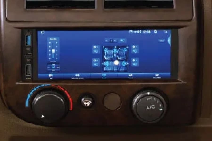 Mahindra Bolero Touchscreen Infotainment View