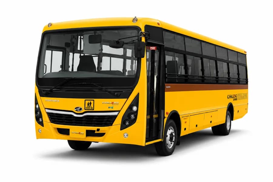 Mahindra Cruzio Grande School Yellow color