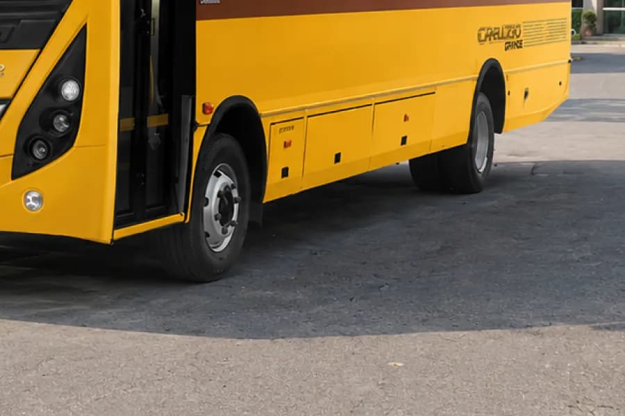 Mahindra Cruzio Grande School Wheel View