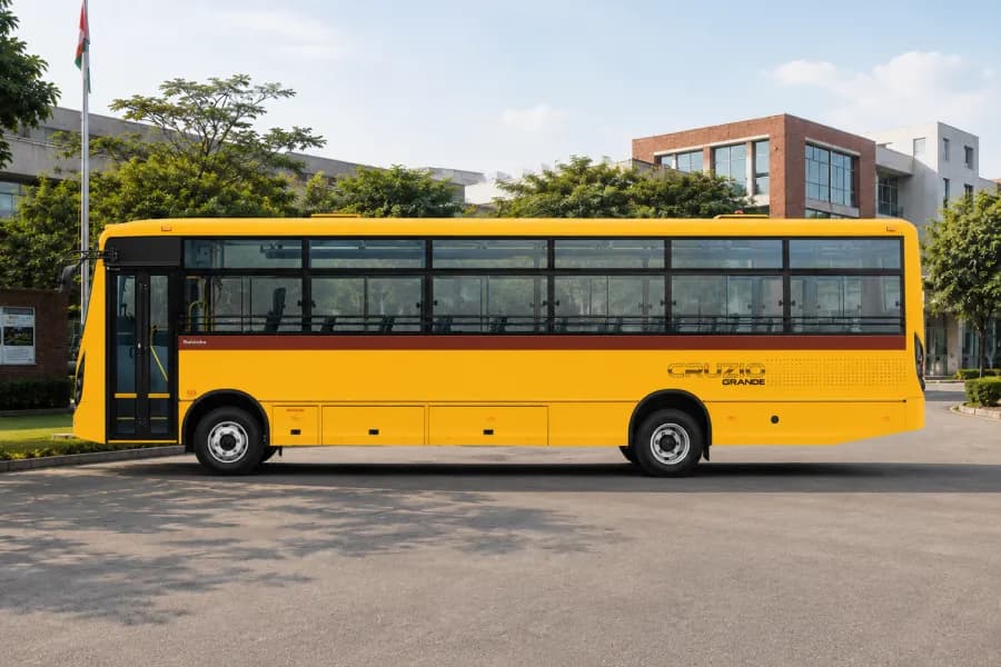 Mahindra Cruzio Grande School Left Side View