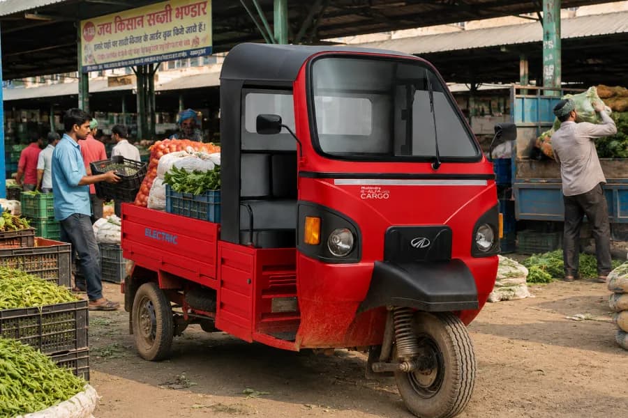 Mahindra E Alfa Cargo Image