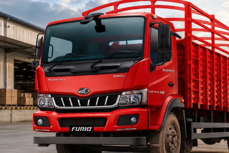 Mahindra Furio 14 Cabin View