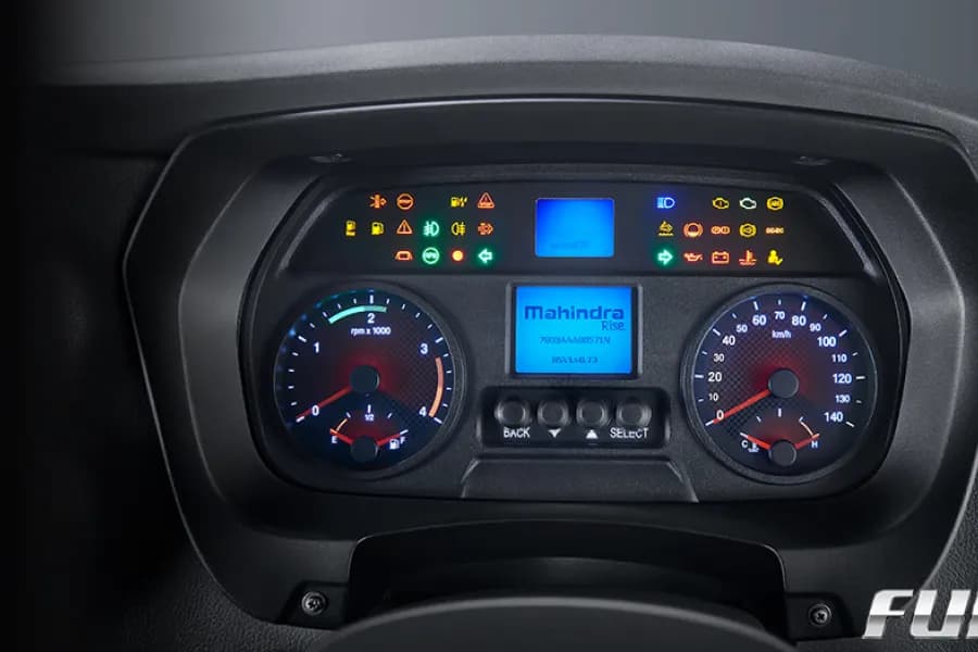Mahindra Furio 7 Tipper Instrument Cluster View