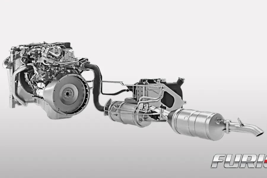 Mahindra Furio 7 Tipper Mechanical System View