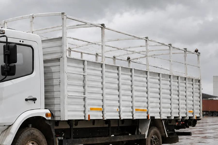 Mahindra Furio 8 Load Body Side View