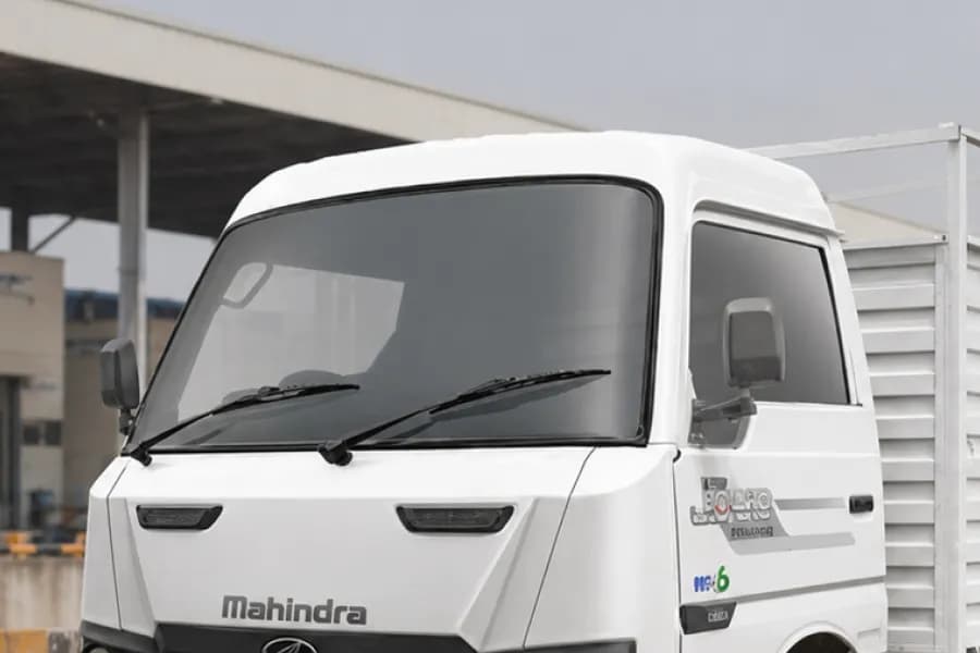Mahindra Jayo Windshield View