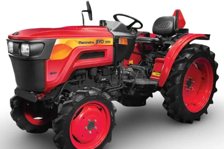 Mahindra Jivo 225 DI NT Red color