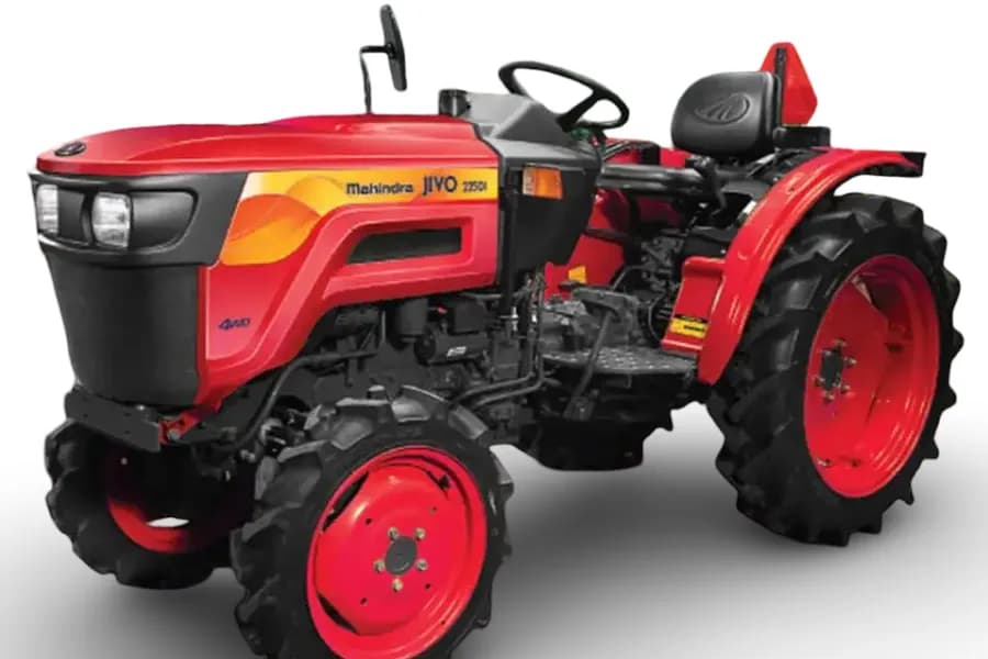 Mahindra Jivo 225 DI Red color