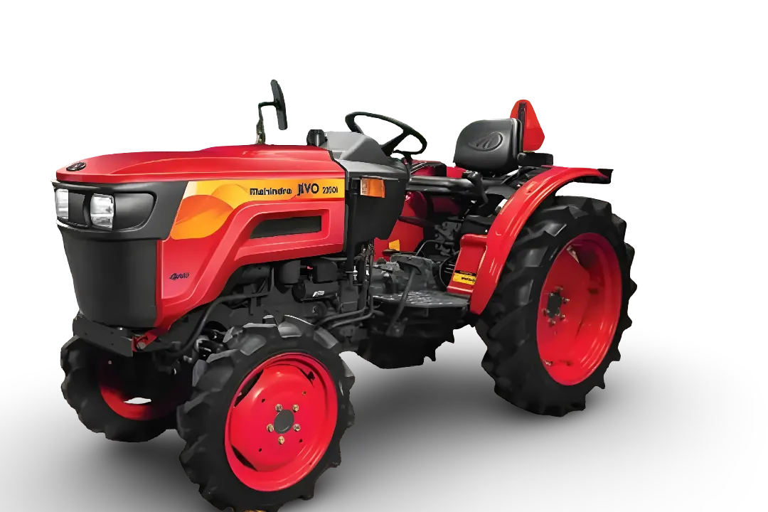 Mahindra Jivo 245 DI Red color