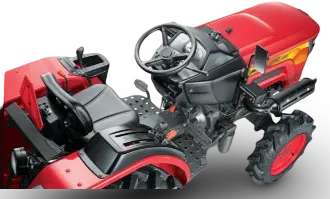 Mahindra Jivo 245 DI Driver Seat View