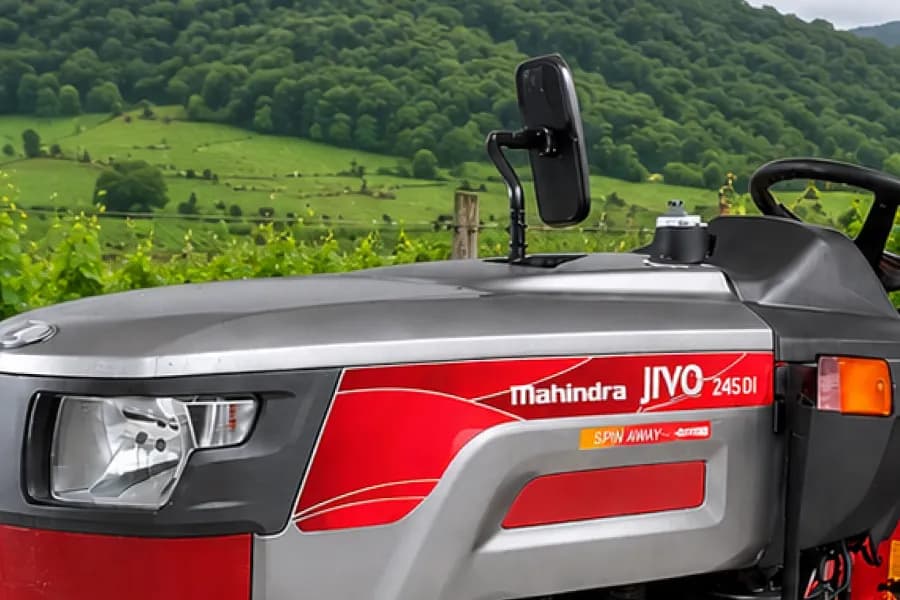 Mahindra Jivo 245 Vineyard Mirror View