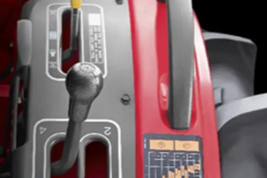 Mahindra JIVO 365 DI Puddling Special Gear Shift View