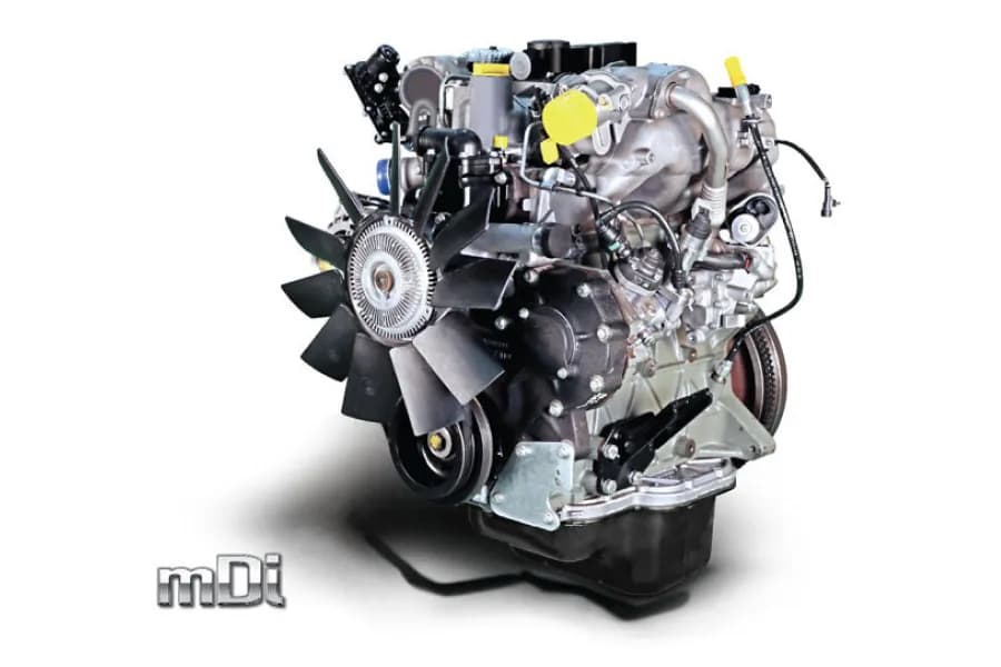 Mahindra Loadking Optimo DSD Engine View