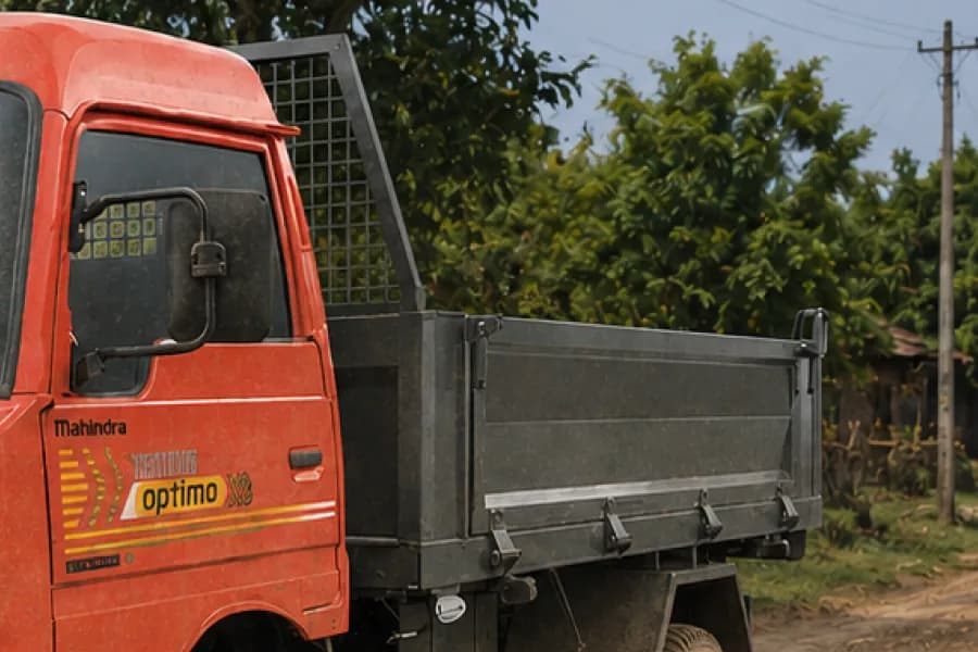 Mahindra Loadking Optimo Tipper Load Body View