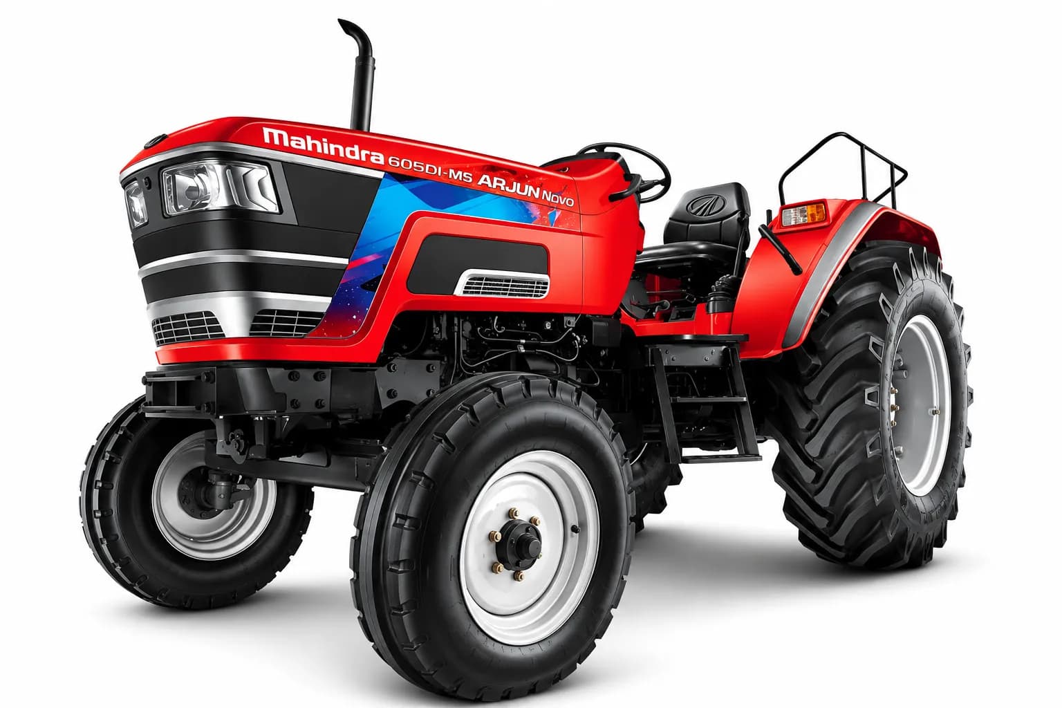 Mahindra Novo 605 DI PS V1 Red 2WD color