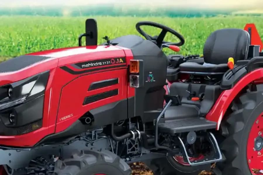 Mahindra OJA 2121 Driver Seat View