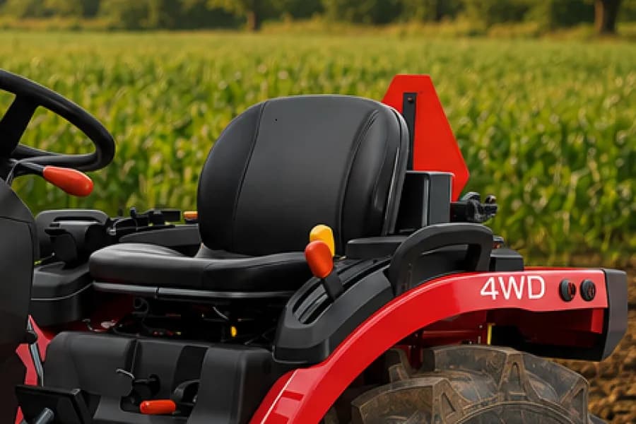Mahindra OJA 2130 Driver Seat View