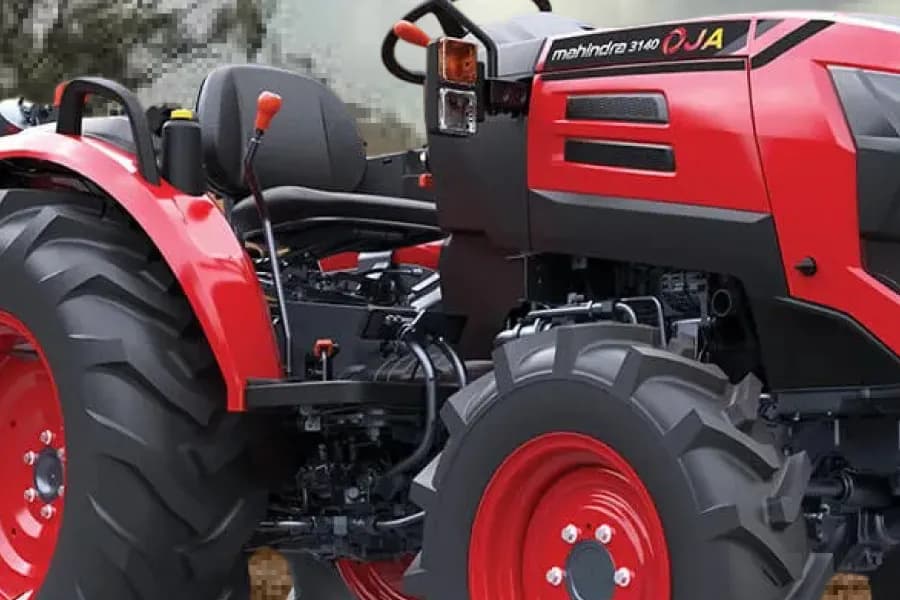 Mahindra OJA 3140 Driver Seat View