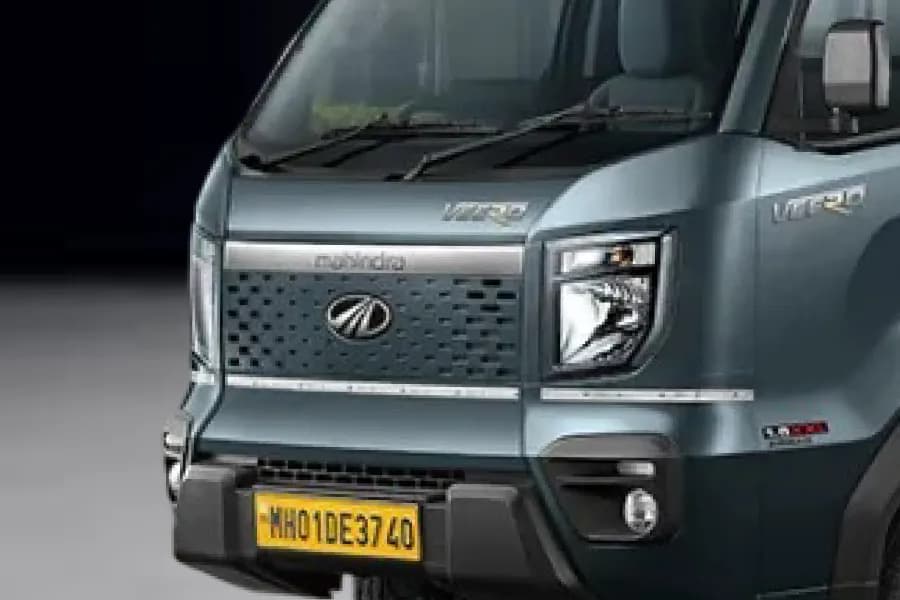 Mahindra Veero Headlight And Grille View
