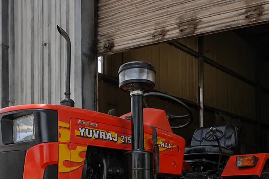 Mahindra Yuvraj 215 NXT Silencer View