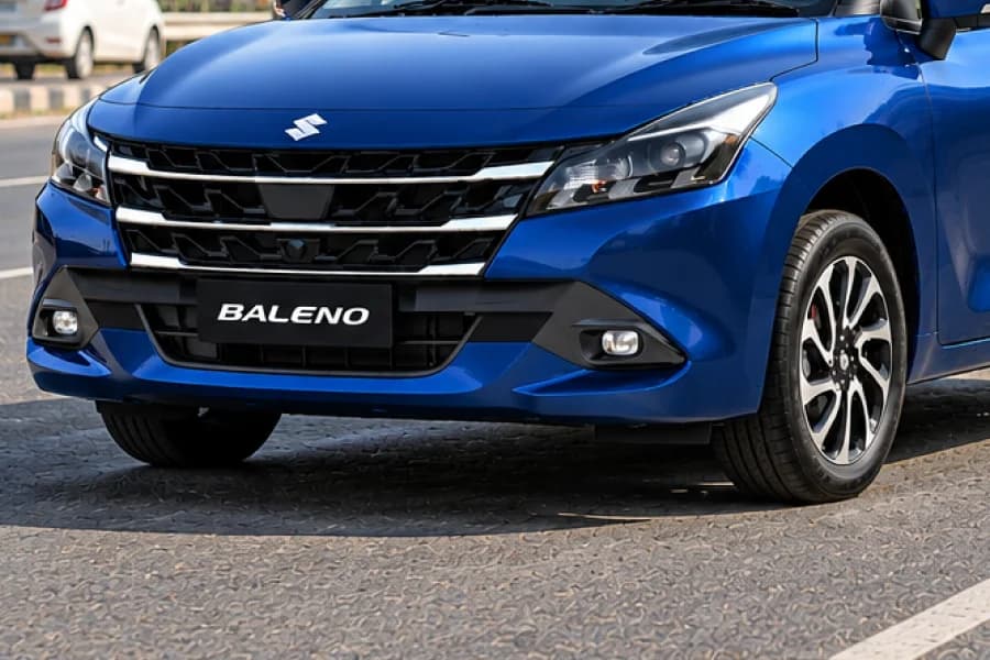 Maruti Suzuki Baleno Headlight & Grille View