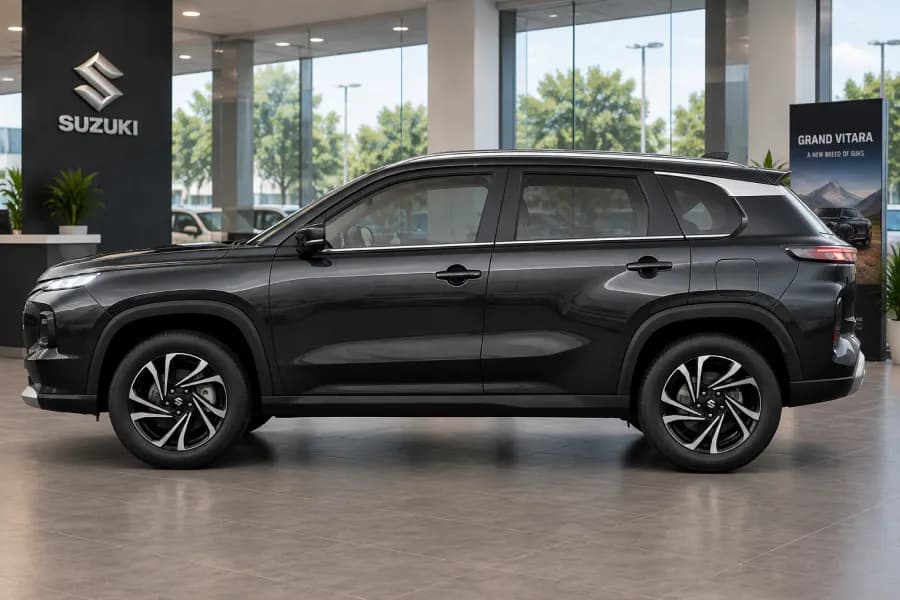 Maruti Suzuki Grand Vitara Hybrid Left Side View