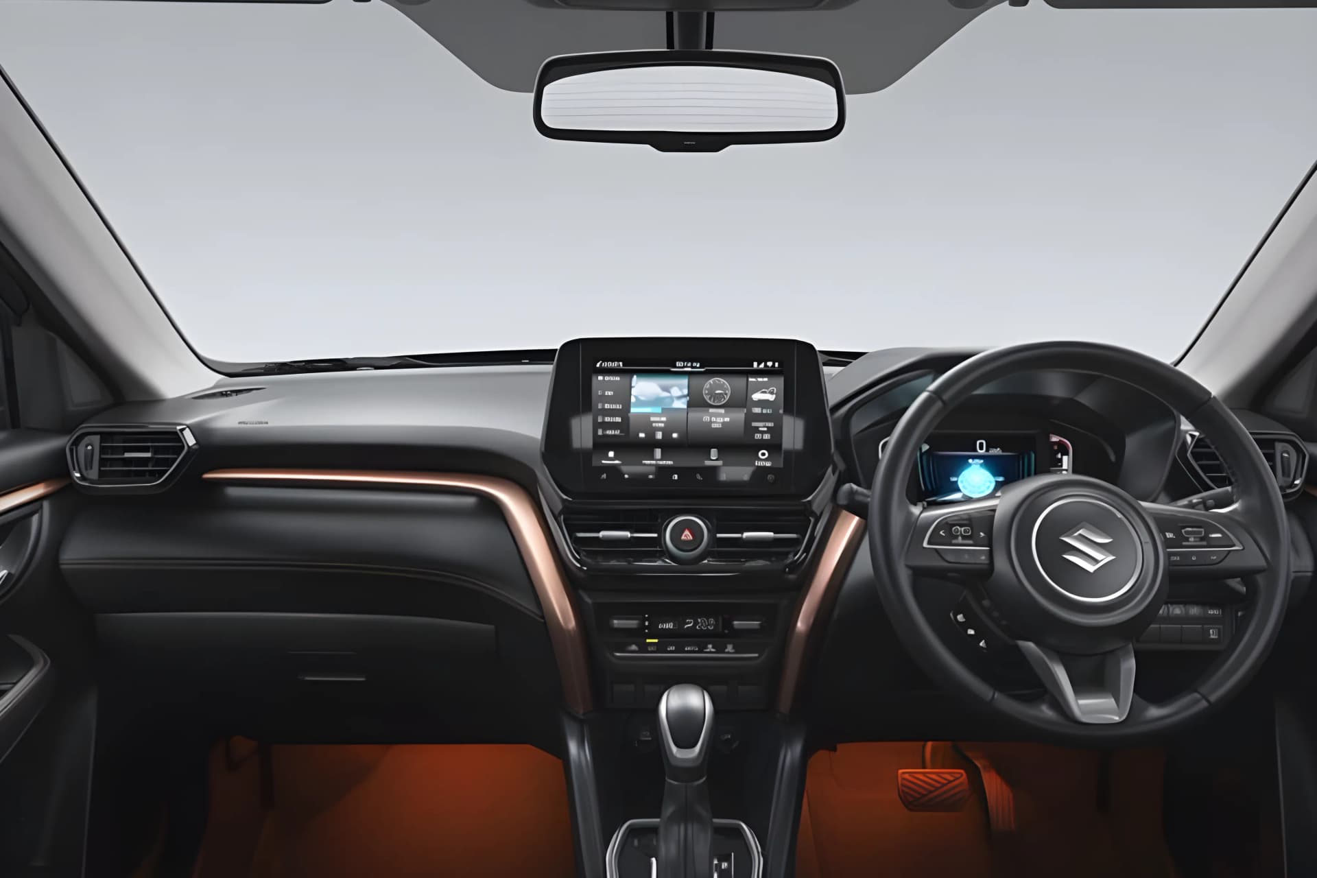 Maruti Suzuki Grand Vitara Hybrid Dashboard View