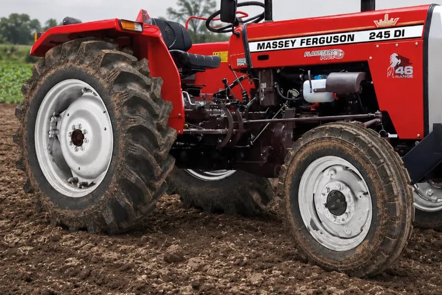 Massey Ferguson 245 DI Tyres View