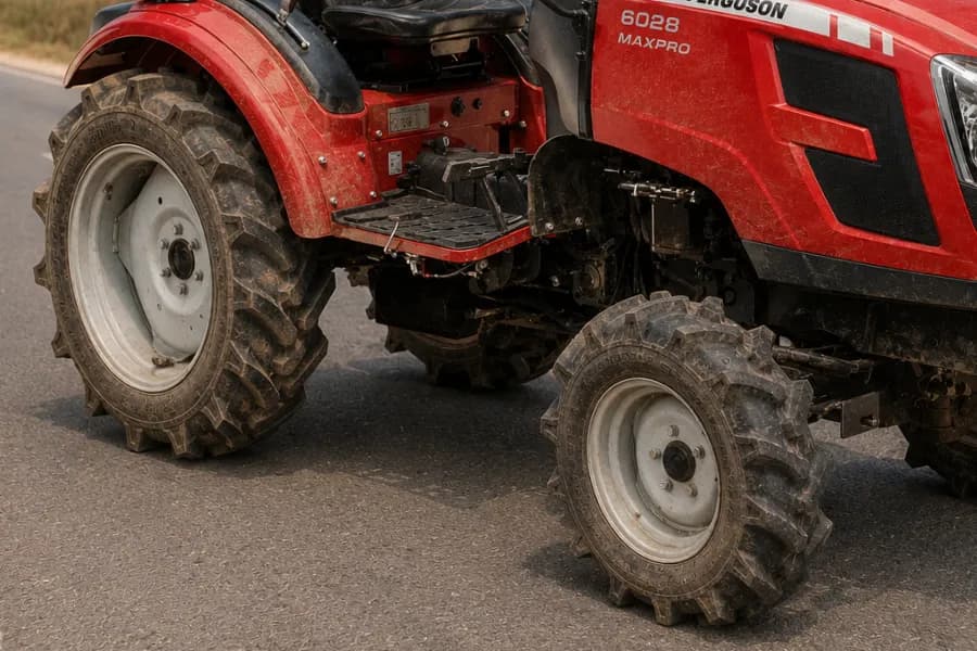 Massey Ferguson 6028 Max Pro Wheels View