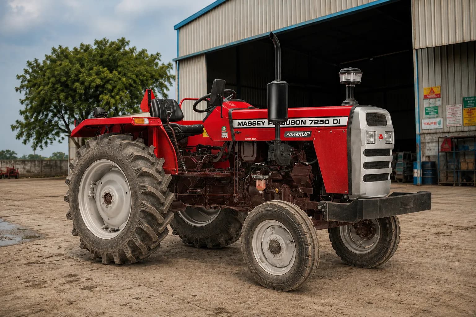 Massey Ferguson 7250 DI Power Up Image