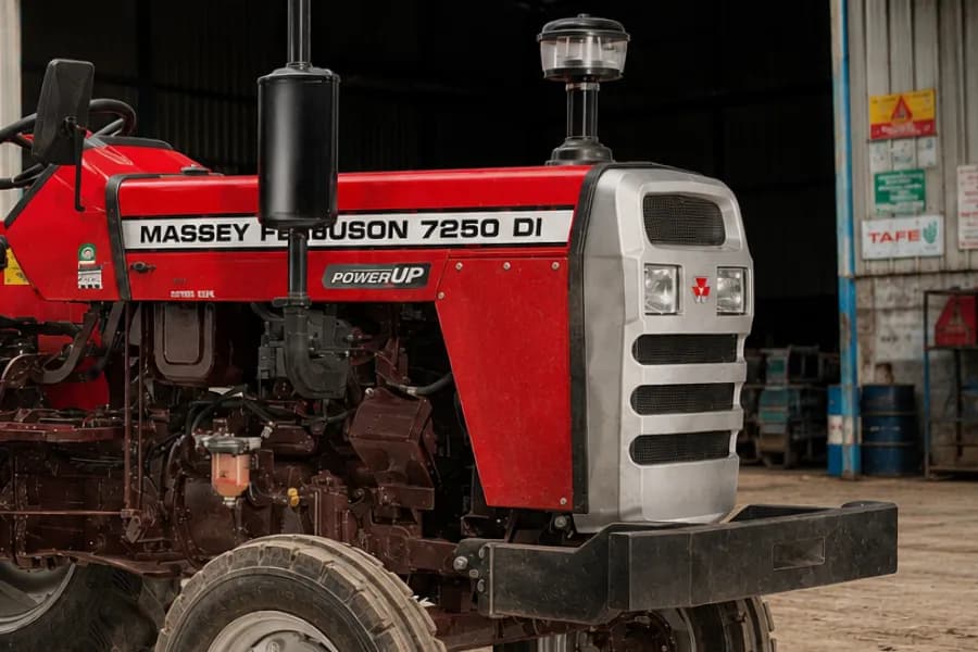 Massey Ferguson 7250 DI Power Up Headlights