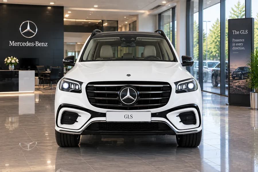 Mercedes Benz GLS Front View