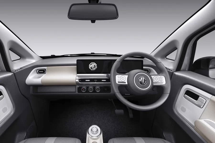 MG Comet EV Dashboard