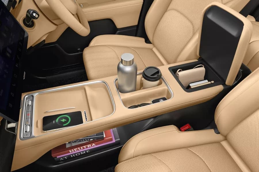 MG Hector Tomahawk EV Double Decker Storage