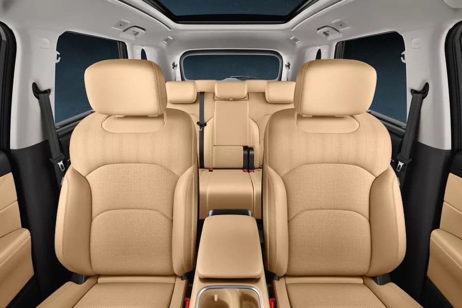 MG Hector Tomahawk EV Leather Seats