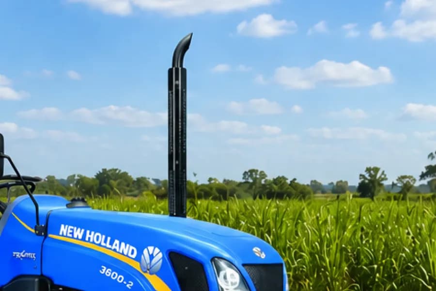 New Holland 3600-2 Excel Silencer View