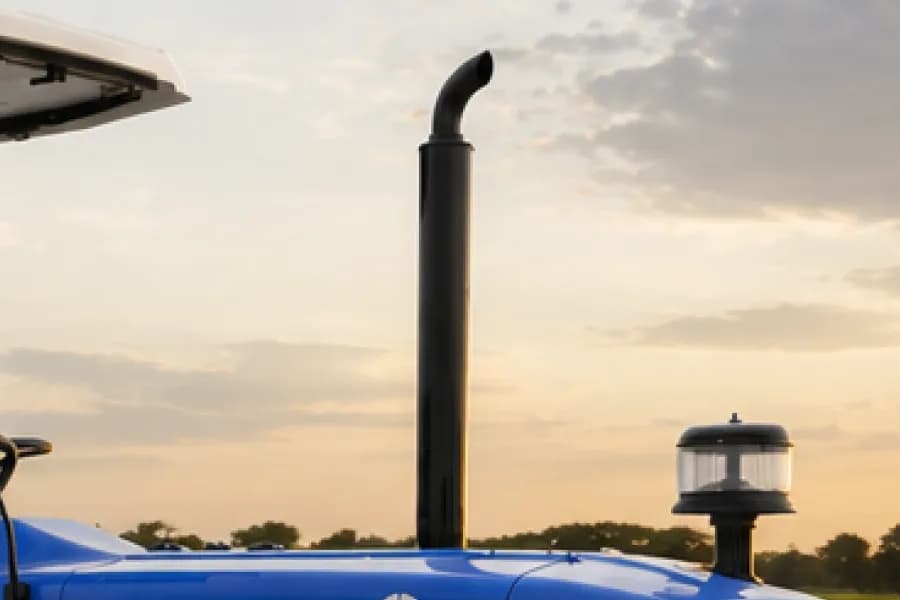 New Holland 3630 TX Super Plus Silencer View