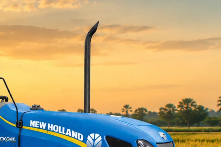 New Holland Excel 4510 Silencer View