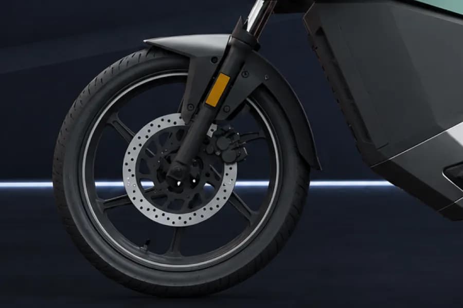 Ola Roadster X Plus Front Wheel View