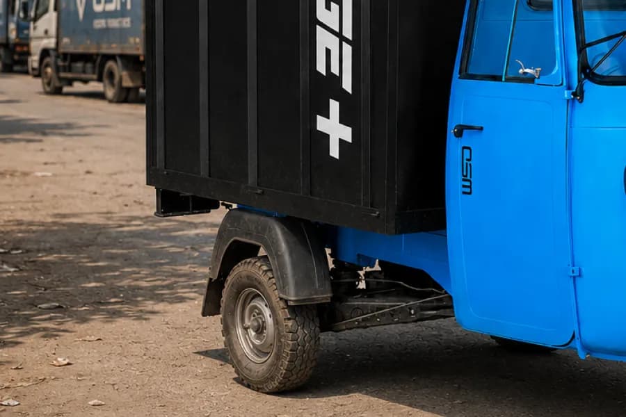 OSM Rage Plus Rear Wheel View