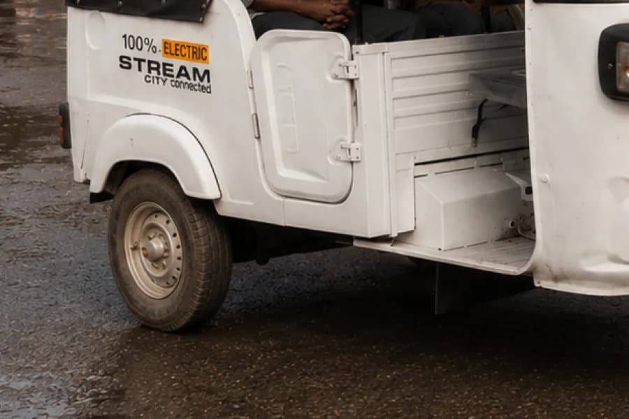OSM Stream City Qik Rear Wheel View