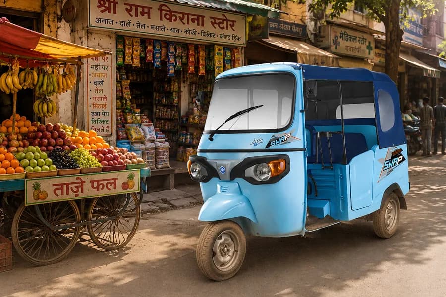 Piaggio Ape E City Swap Photo