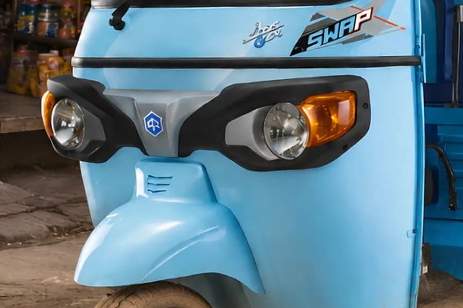 Piaggio Ape E City Swap Headlight View